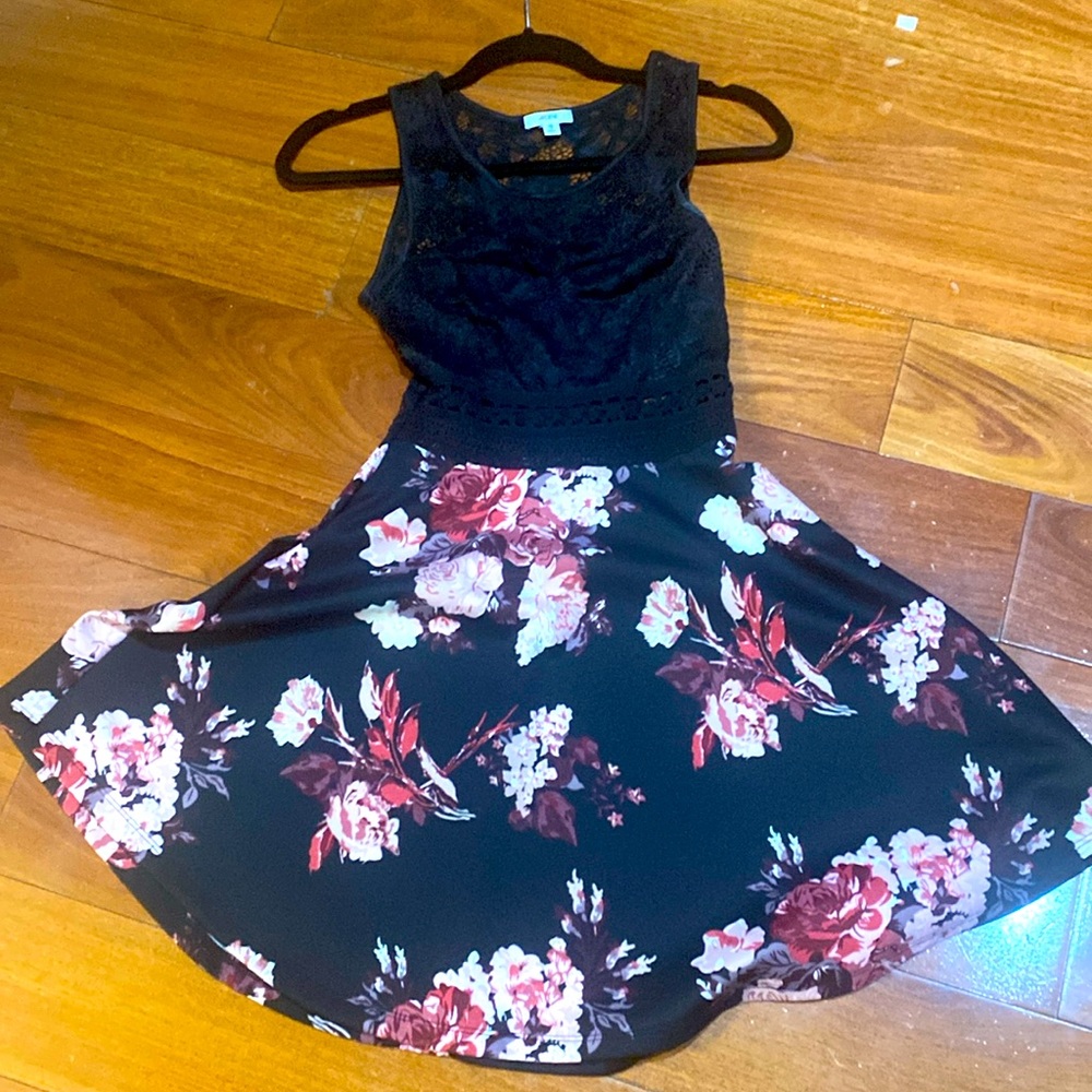 Dress lace and floral